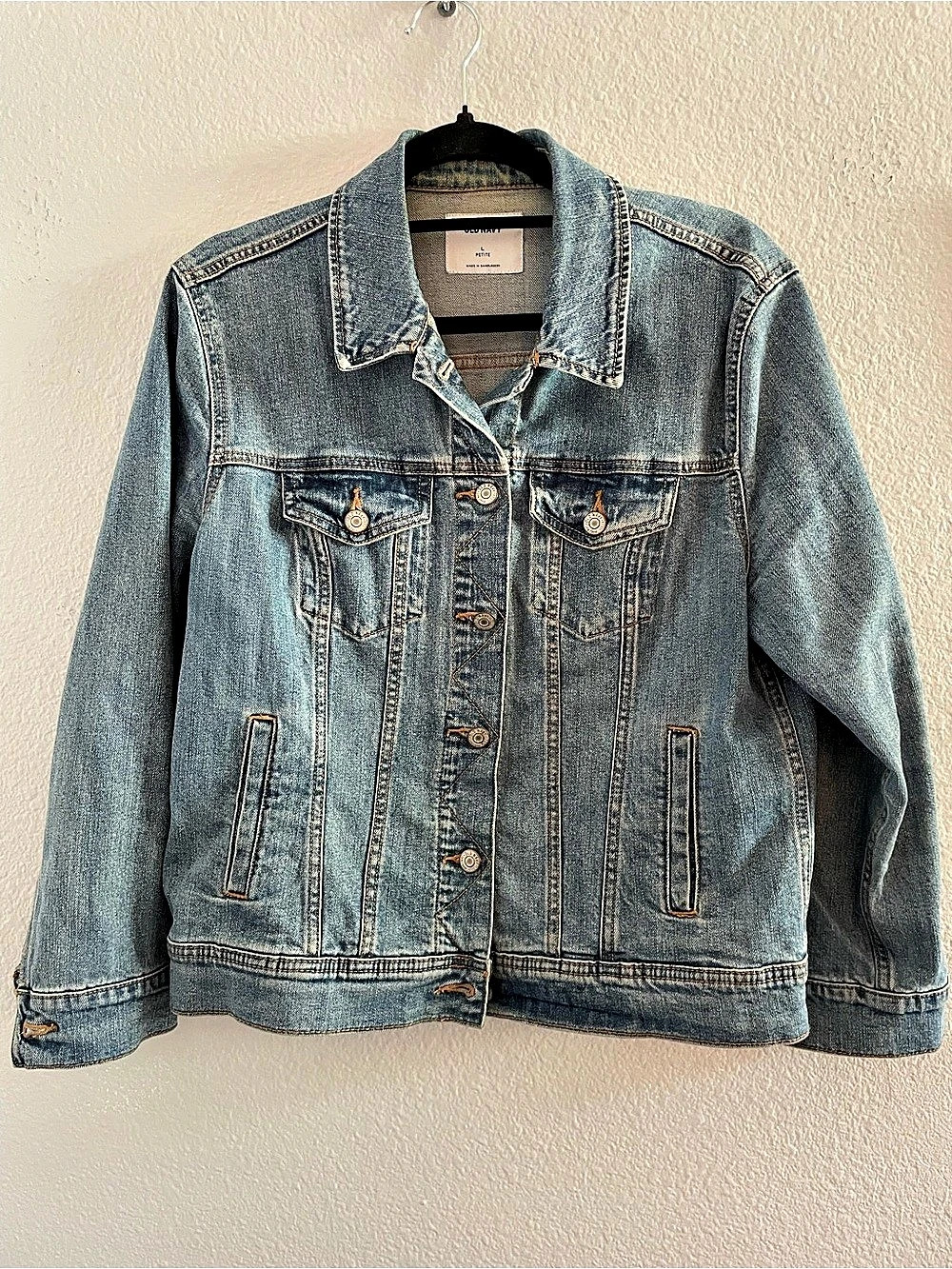 Old Navy Classic Jean Jacket Women's Petite Large